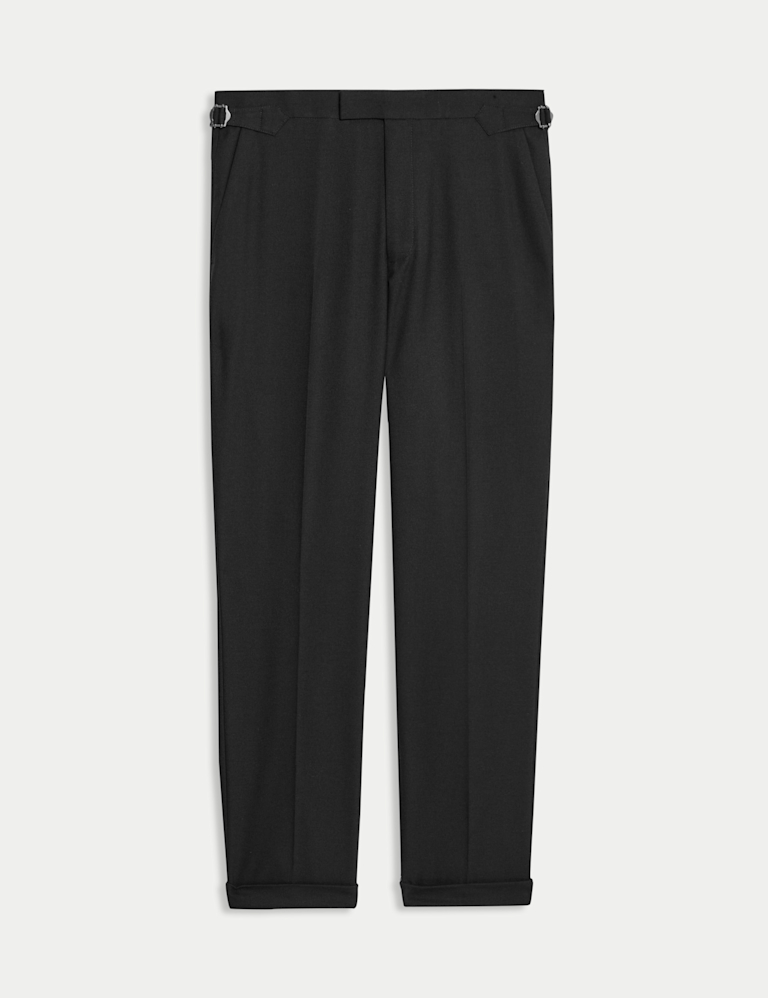 Warm Handle Twill Side Adjuster Trousers