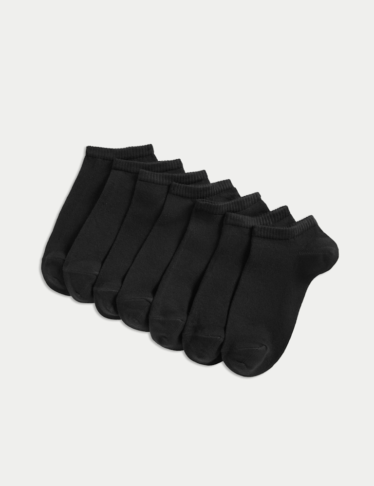 7pk Cotton Rich Trainer Liners (6 Small – 10½ Large)