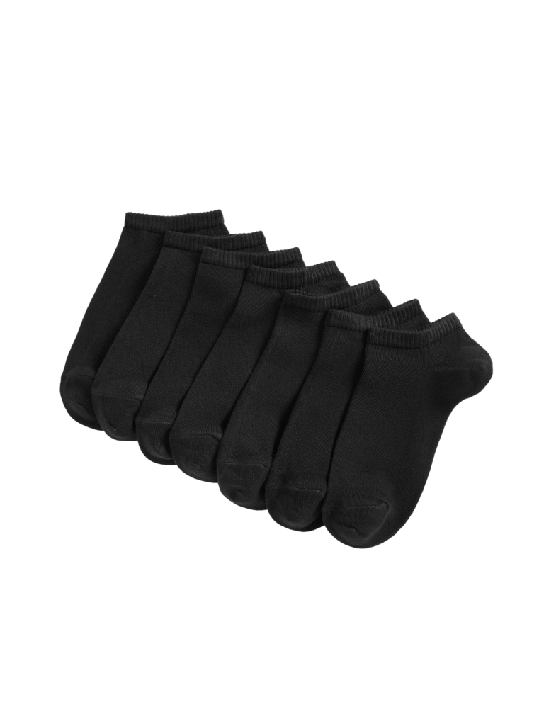 7pk Cotton Rich Trainer Liners (6 Small – 10½ Large)