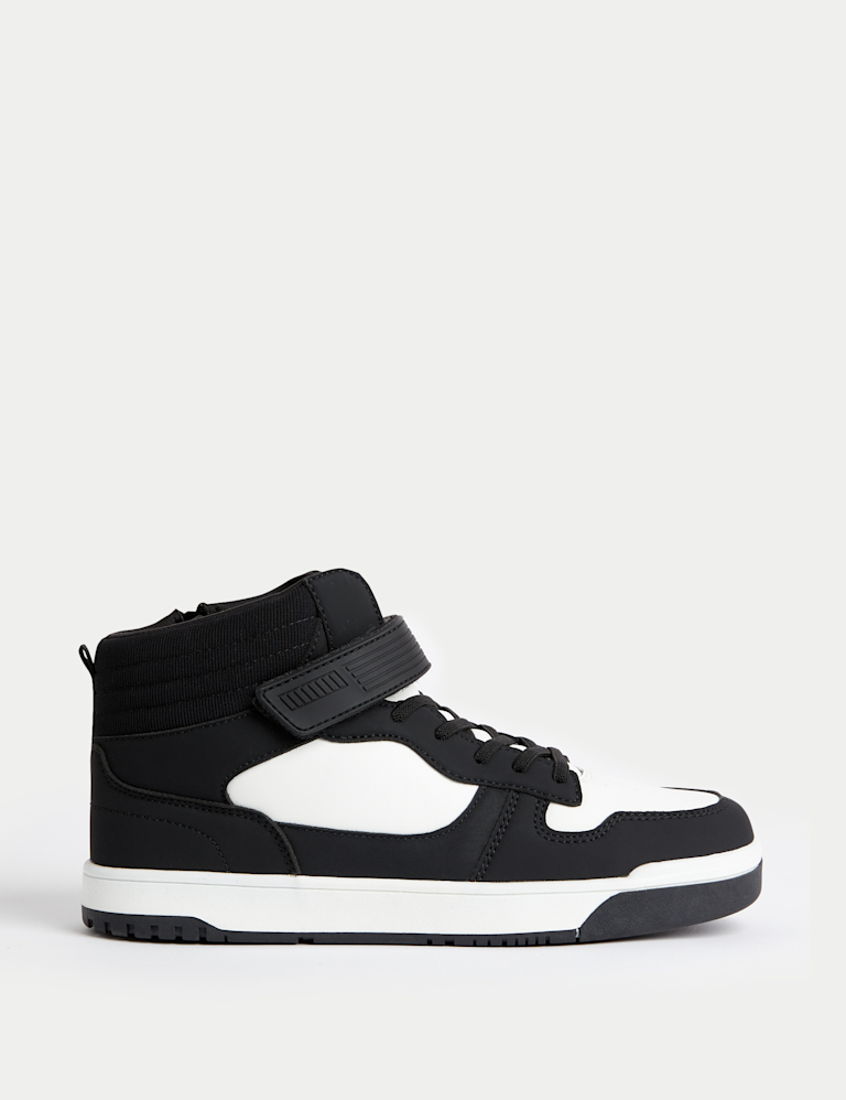 Kids’ Freshfeet™ Riptape High Top Trainers (4 Small – 7 Large)