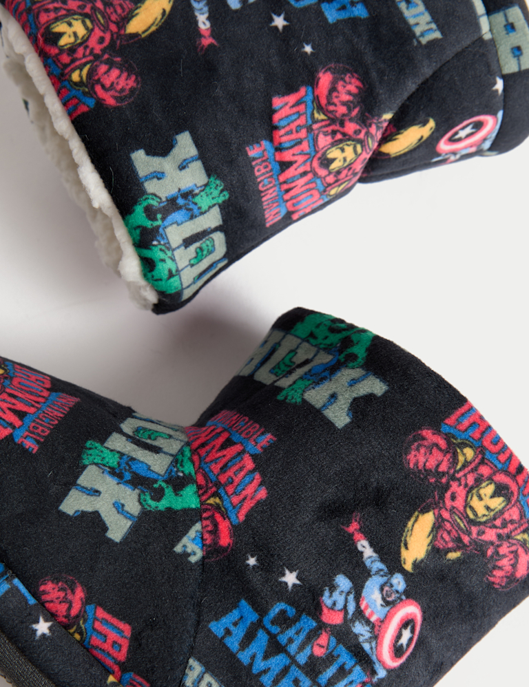 Kids’ Marvel Slipper Boots (4 Small – 2 Large)