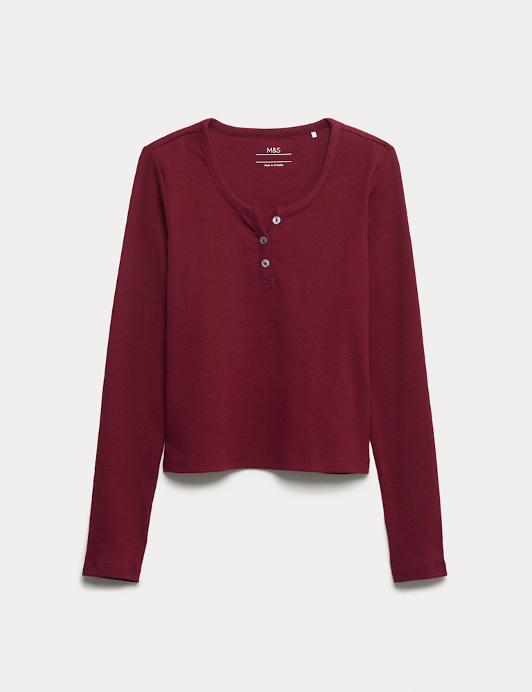 Cotton Rich Henley Top (6-16 Yrs)