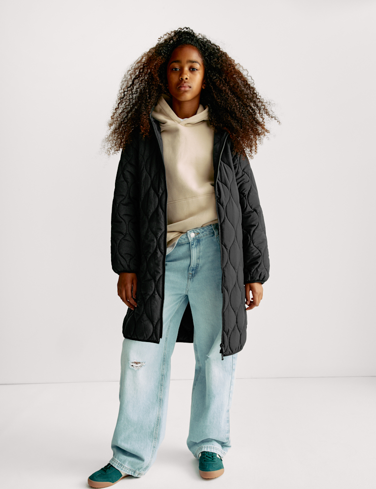Lightweight Longline Padded Coat (6-16 Yrs)