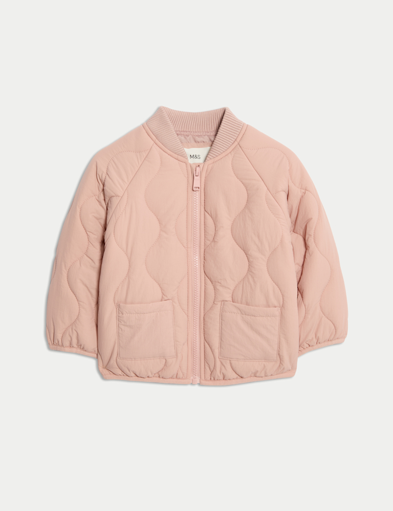 Quilted Zip Up Jacket (0-6 Yrs)