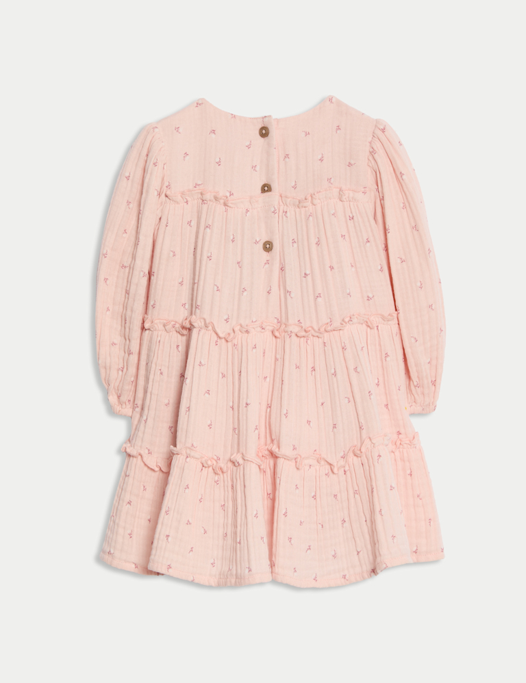 Cotton Rich Ditsy Floral Dress (0-6 Yrs)