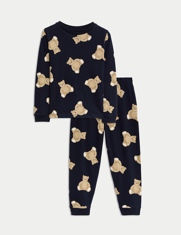 Pure Cotton Spencer Bear™ Pyjamas (1-16 Yrs) Pure Cotton Spencer Bear™ Pyjamas (1-16 Yrs)
