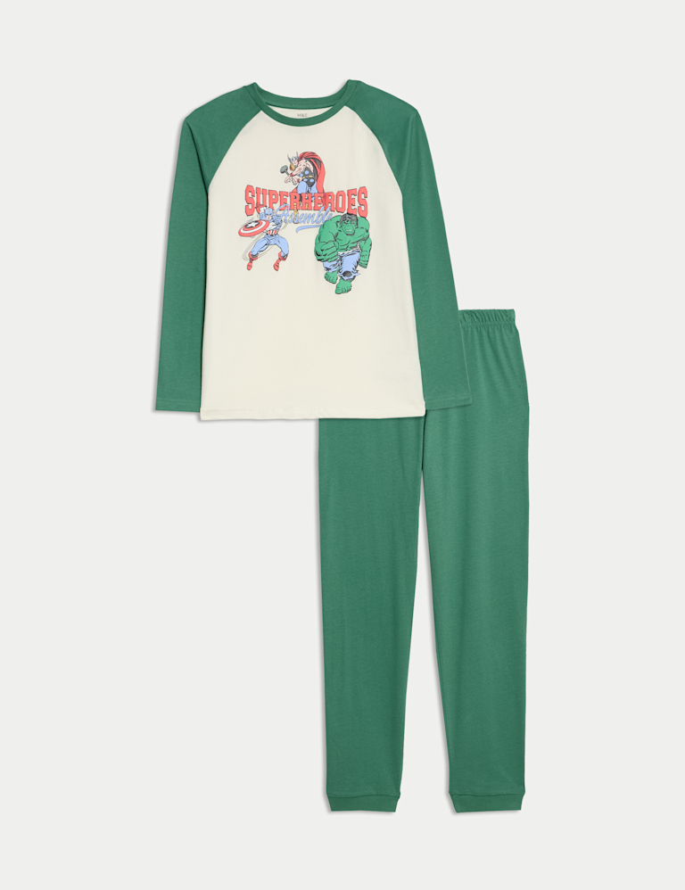 Pure Cotton Avengers™ Graphic Pyjamas (3-12 Yrs) Pure Cotton Avengers™ Graphic Pyjamas (3-12 Yrs)