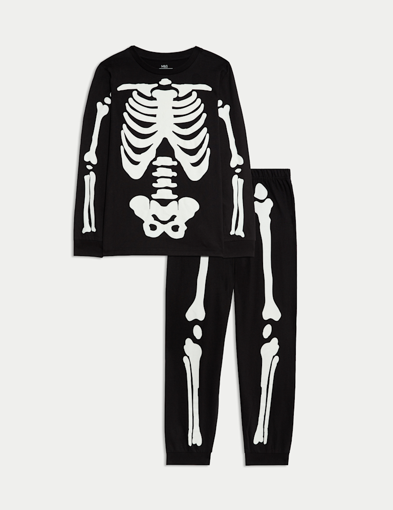 Halloween Skeleton Pyjamas (1 – 16 Yrs) Halloween Skeleton Pyjamas (1 – 16 Yrs)