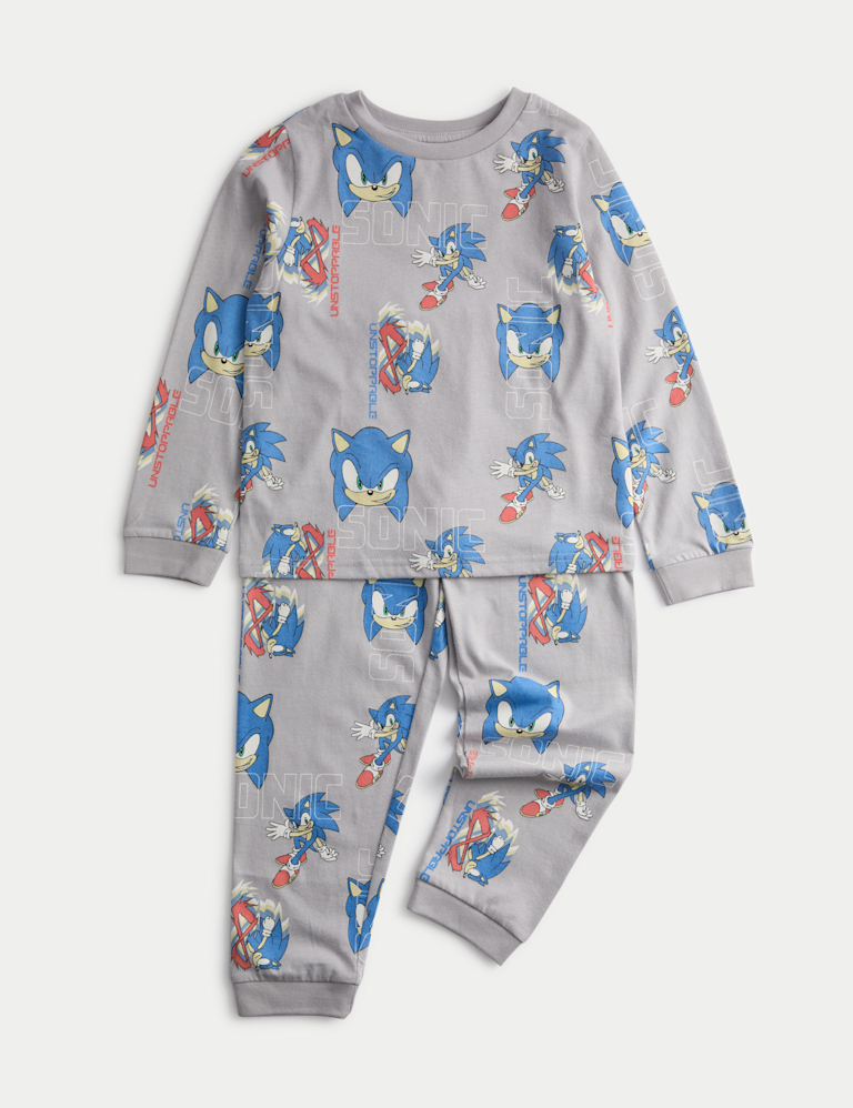 Pure Cotton Sonic™ Pyjamas (3-14 Yrs) Pure Cotton Sonic™ Pyjamas (3-14 Yrs)