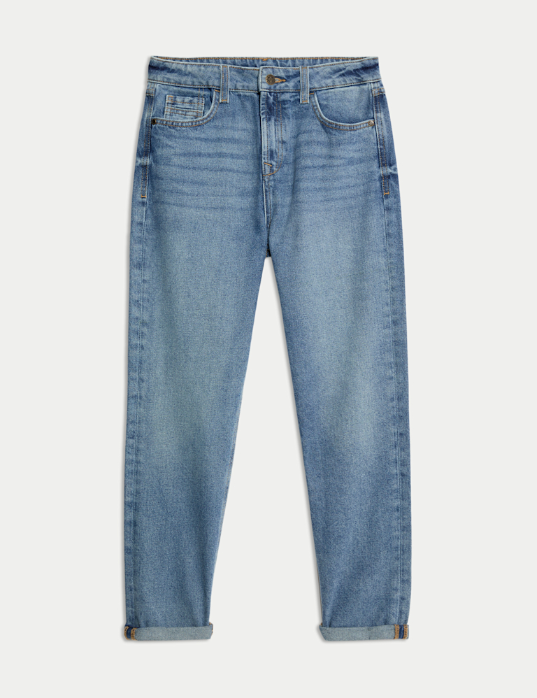 Pure Cotton Relaxed Fit Jeans (6-16 Yrs) Pure Cotton Relaxed Fit Jeans (6-16 Yrs)