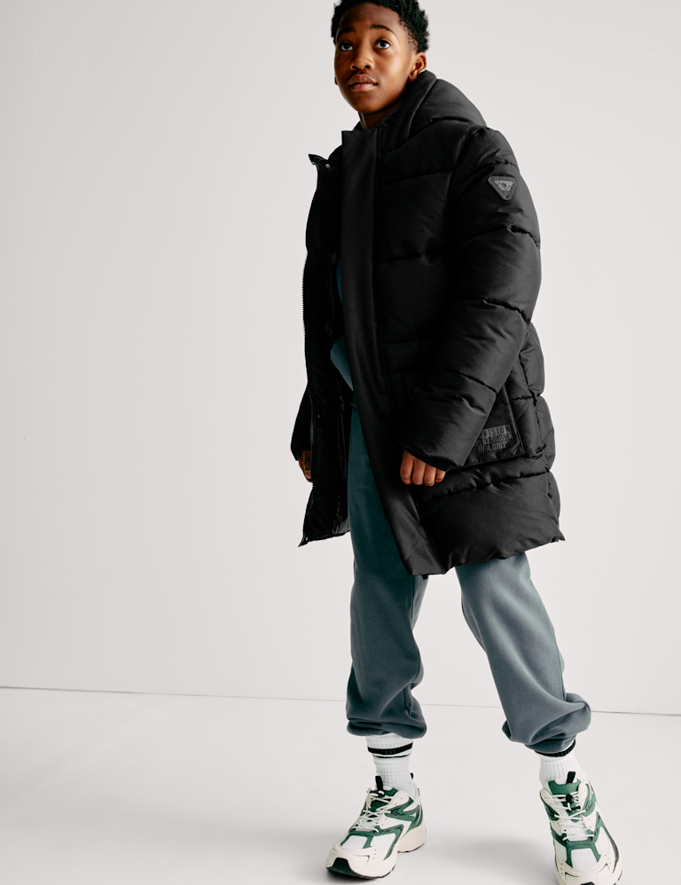 Longline Padded Coat (6-16 Yrs)