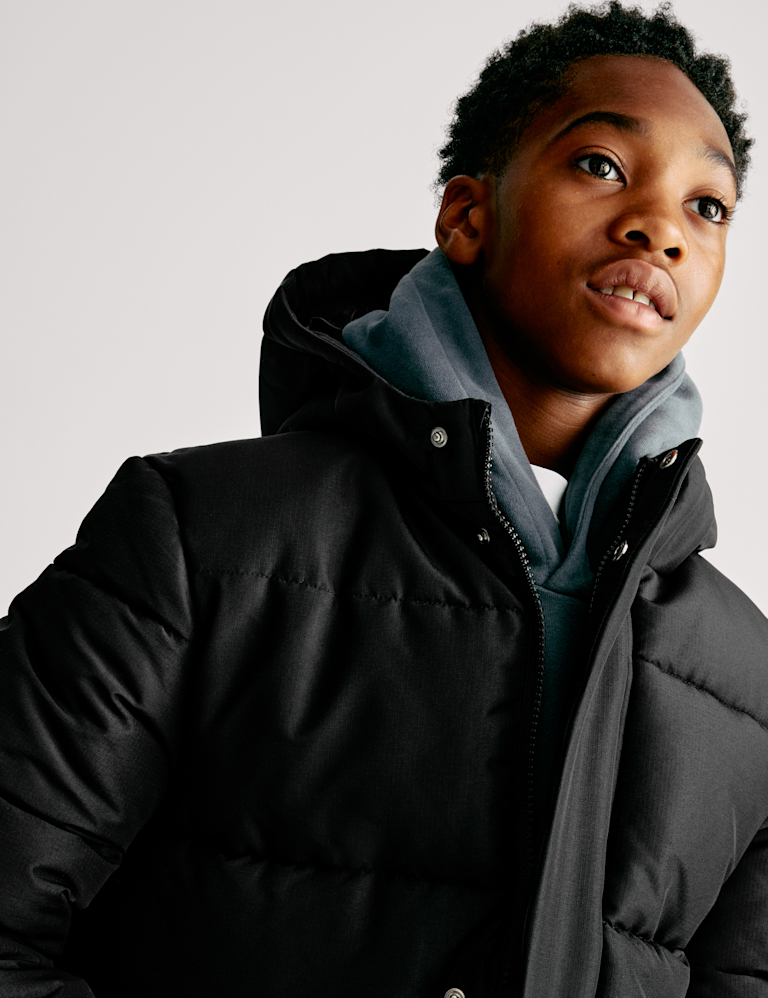 Longline Padded Coat (6-16 Yrs)