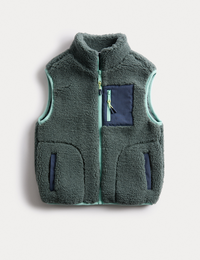 Borg Pocket Gilet (2-8 Yrs) Borg Pocket Gilet (2-8 Yrs)