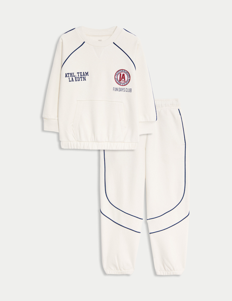 Cotton Rich Top & Bottom Outfit (2-8 Yrs)