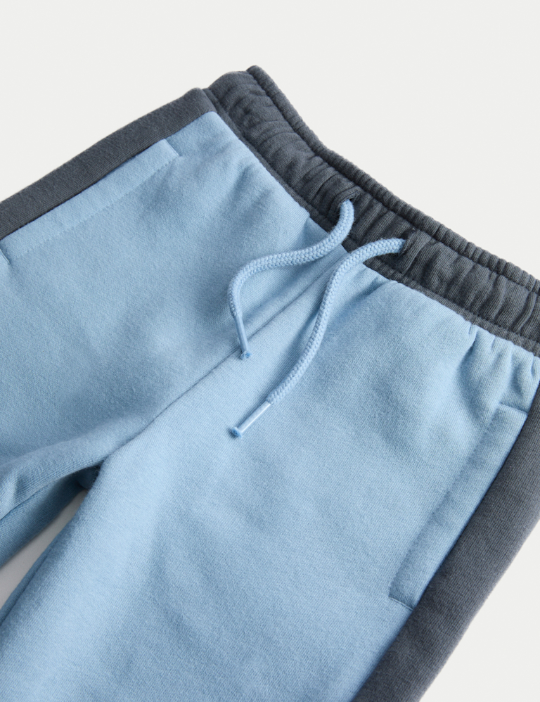 2pc Colour Block Hooded Top & Bottom Outfit (2-8 Yrs)