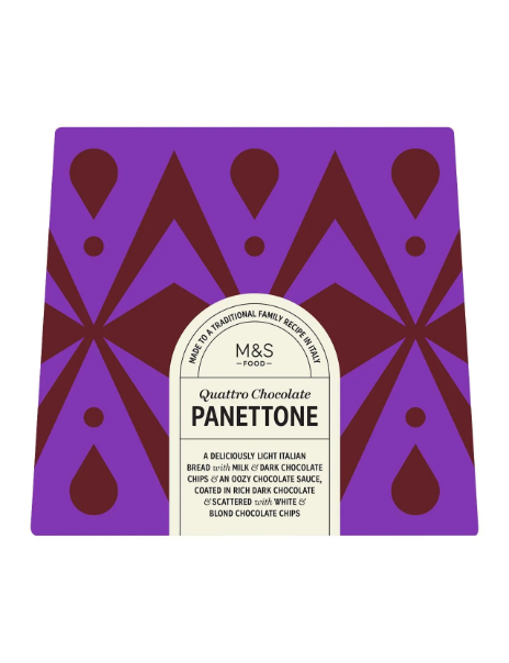 Quattro Chocolate Panettone