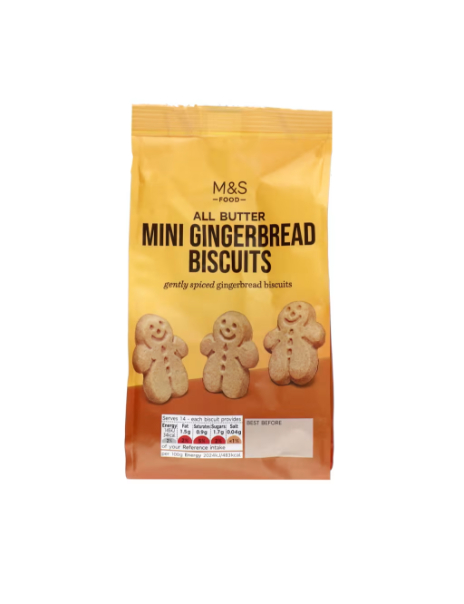 All Butter Mini Gingerbread Biscuits