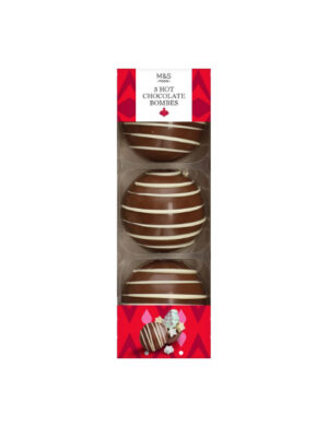 3 Hot Chocolate Bombes