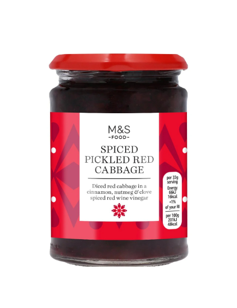 Spiced Pickled Red Cabbage