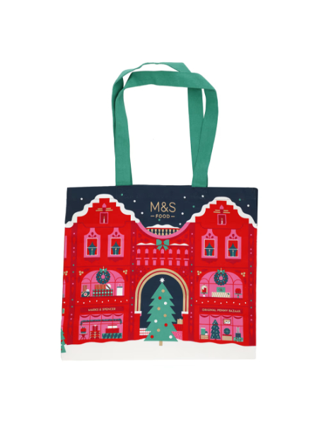 Christmas Cotton Shopper