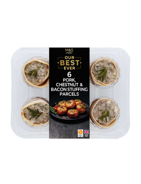 Our Best Ever 6 Pork, Chestnut and Bacon Stuffing