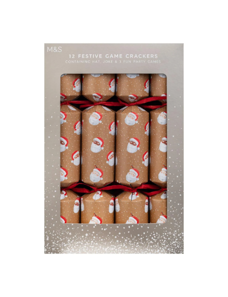 Santa Value Christmas Crackers