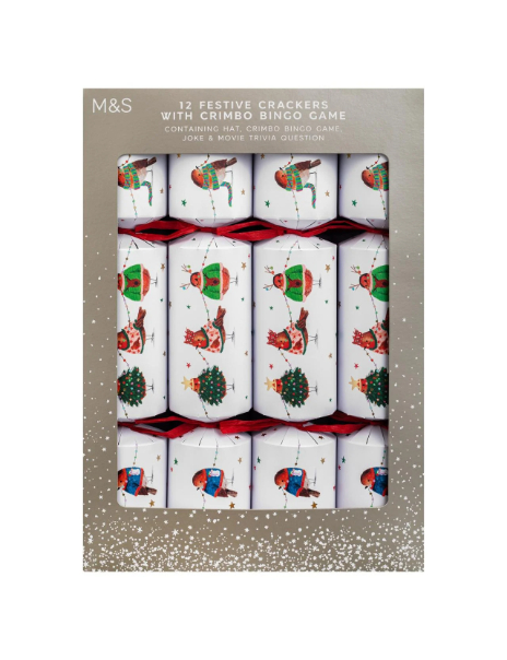 Fun Robins Family Christmas Crackers