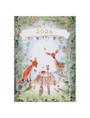 Small Woodland Animals A6 Diary 2026