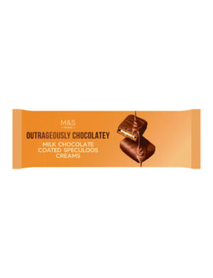 Outrageously Chocolatey Milk Chocolate Coated Speculoos Creams