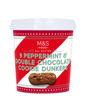 All Butter Peppermint and Double Chocolate Cookie Dunker