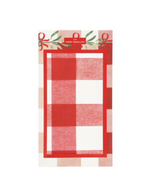 Mistletoe Paper Tablecloth