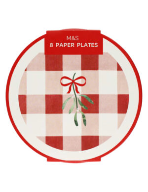 Mistletoe Check Plate