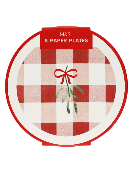 Mistletoe Check Plate