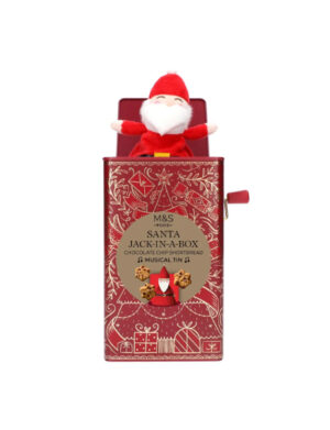 Santa Jack In A Box Biscuit Tin