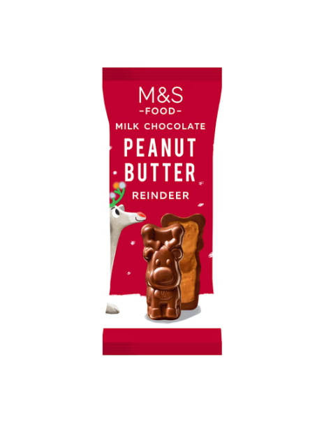 Milk Chocolate Peanut Butter Reindeer
