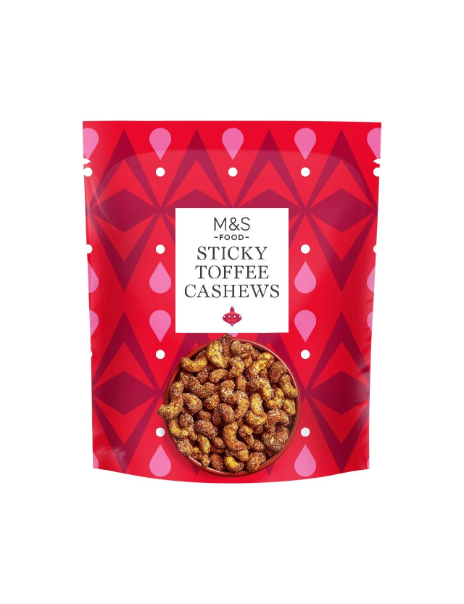 Sticky Toffee Roasted Cashews