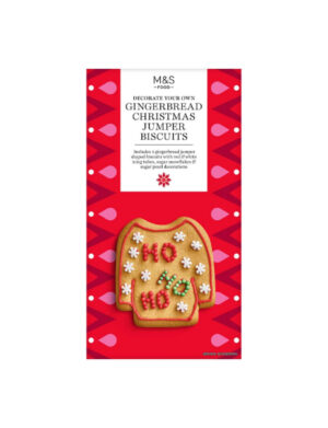 Decorate Your Own Gingerbread Christmas Jumper Biscuits