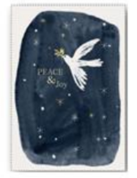 Religious Dove Single Card