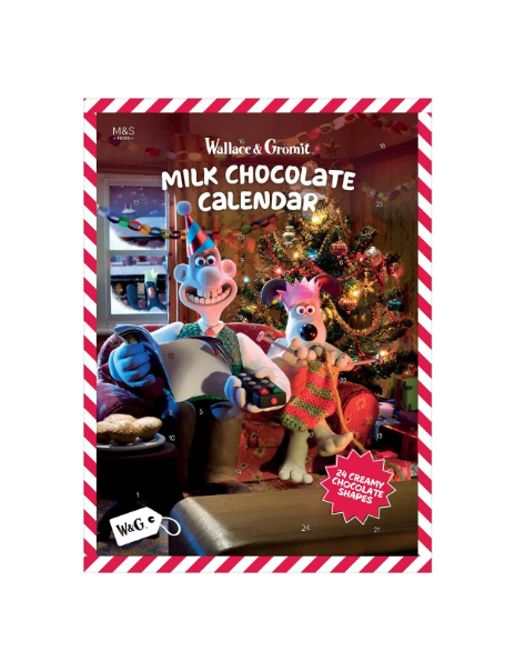 Wallace & Gromit Milk Chocolate Advent Calendar