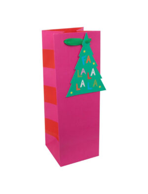 Brights Pink Bottle Bag