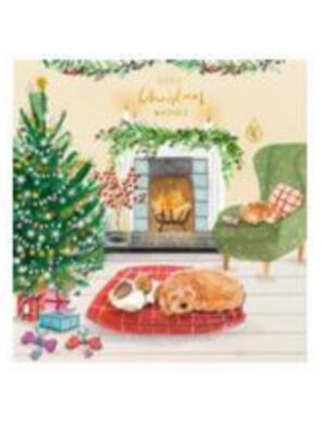 Cosy Fire Single Card