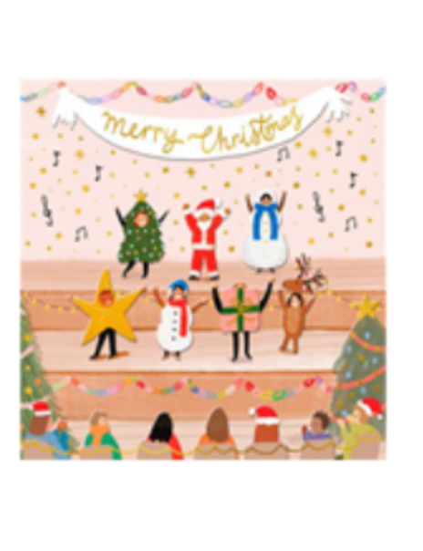 Nativity Scane Single Card