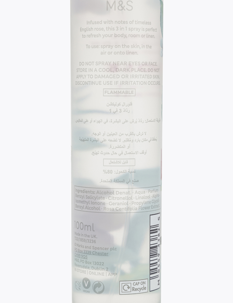 Rose 3 in 1 Spray 100ml