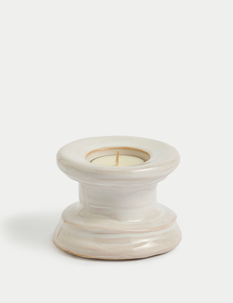 Ceramic Dinner Candle & Tealight Holder