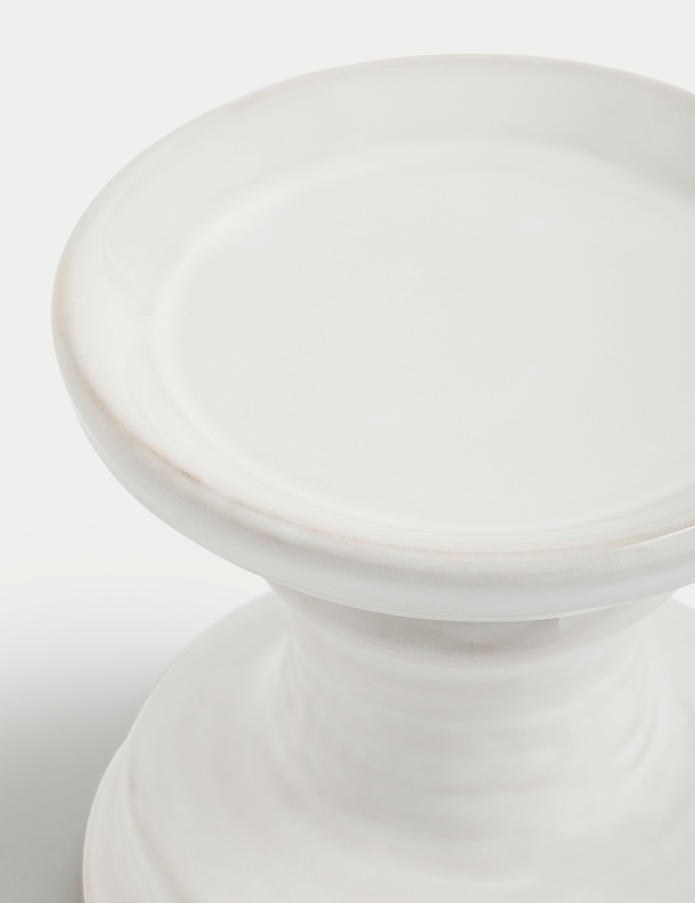 Ceramic Pillar Candle Holder