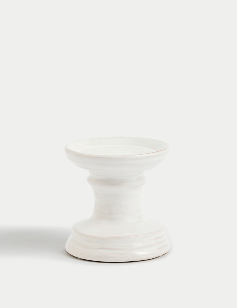 Ceramic Pillar Candle Holder
