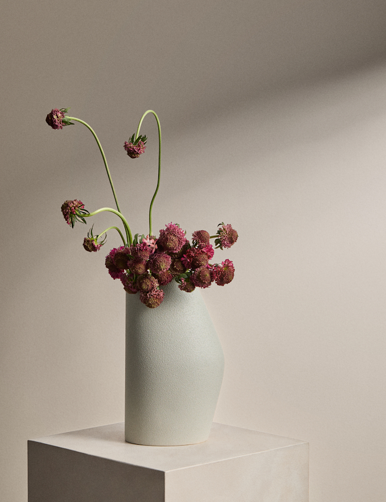 Medium Bend Ceramic Vase