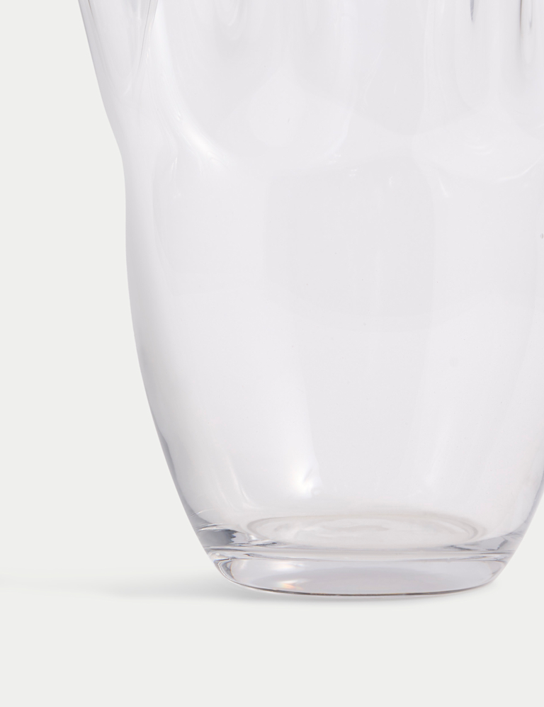 Extra Large Handkerchief Glass Vase