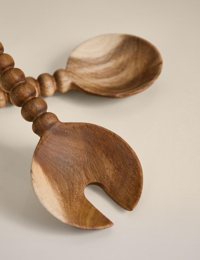 Wooden Salad Servers