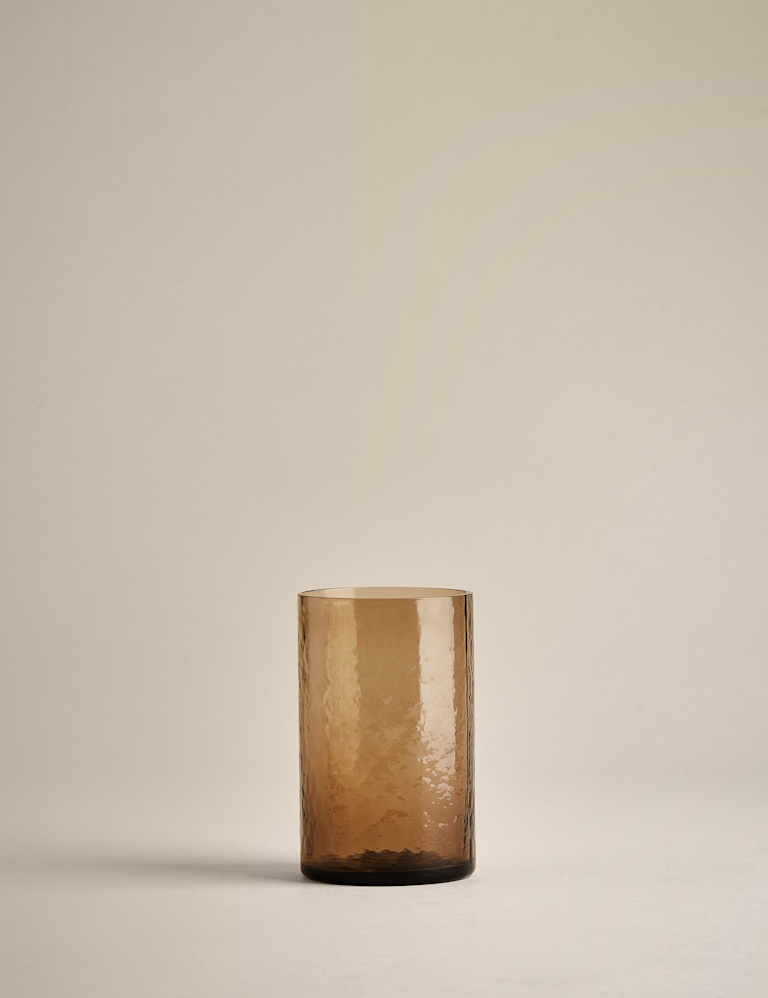 Set of 4 Hammered Hi Ball Glasses